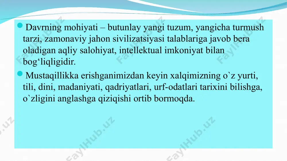 o‘zbekiston mustaqillikka erishish ostonasida - Page 5