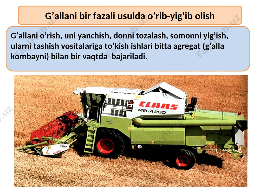 g’alla o’rish, tozalash va saralash mashinalari - Page 4