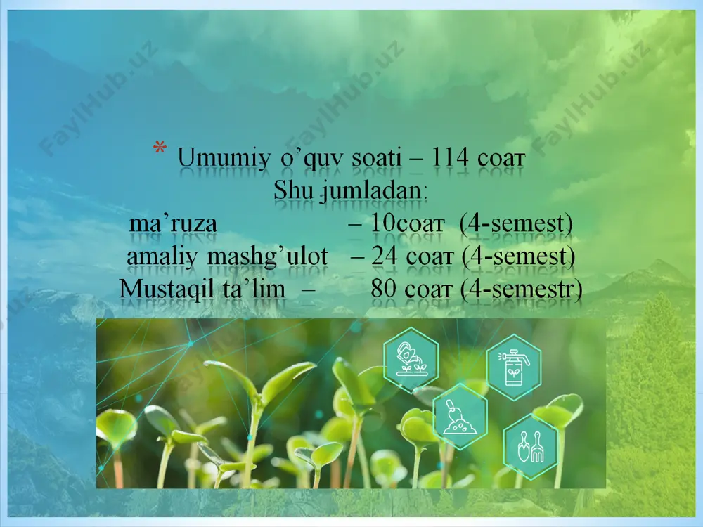 oshirish va mahsulot sifatini yaxshilash yo’lida bajarilishi lozim bo‘lgan tadbirlarning biridir. o‘simliklarni himoya qilishda kimyoviy moddalardan foydalanish juda qadim zamonlardan ma’lum bo‘lsada, xix asrga qadar amaliy ahamiyatga ega bo‘lmasdan kelgan, fan va texnikaning taraqqiyot etishi qishloq xo‘jalik mahsulotlarini ko‘plab yetishtirilishiga qaratilishi, o‘simliklarni himoyalashda kimyoviy moddalar-pestitsidlardan ko‘plab foydalanish kimyoviy kurashni rivojlantirishni taqozo etdi. kimyoviy kurash boshqa usullar samarasi kam bo‘lgan hollarda tavsiya qilinib, o‘zining tez ta’sir etishi, yuqori biologik, xo‘jalik va iqtisodiy samaradorligi bilan farqlansada ko‘pchilik pestitsidlar o‘simliklar, oziq ovqat mahsulotlari, atrof muhitni nooqilona maqsadsiz qo‘llaganda birmuncha ifloslashi mumkin, chunki ayrim pestitsidlarning zararli ta’siri issiqqonli hayvonlar, o‘simliklarga yetarlicha o‘rganilgan emas. kimyoviy moddalar kimyo sanoatini rivojlanishi va fan yutuqlarining bu sohada erishilgan natijasi sifatida 1924 yilda zaharli moddalar ilmiy tekshirish laboratoriyasi, yigirmanchi yillar oxiriga kelib o‘simliklarni himoya qilish stansiyalari, 1929 yilda o‘simliklarni himoya qilish instituti tashkil etildi, 1931 yilda o‘g‘itlar va insektoakaritsidlar buyicha ilmiy-tadqiqot instituti va keyinchalik o‘simliklarni kimyoviy himoya qilish vositalari …