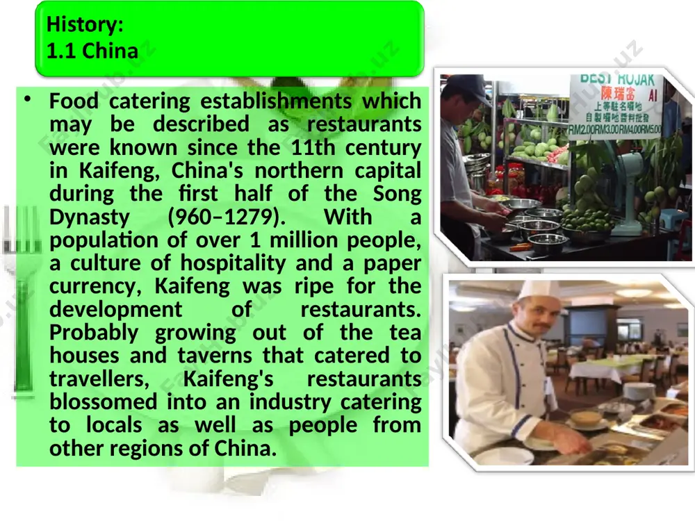 restaurants and cafes taqdimoti - Page 5