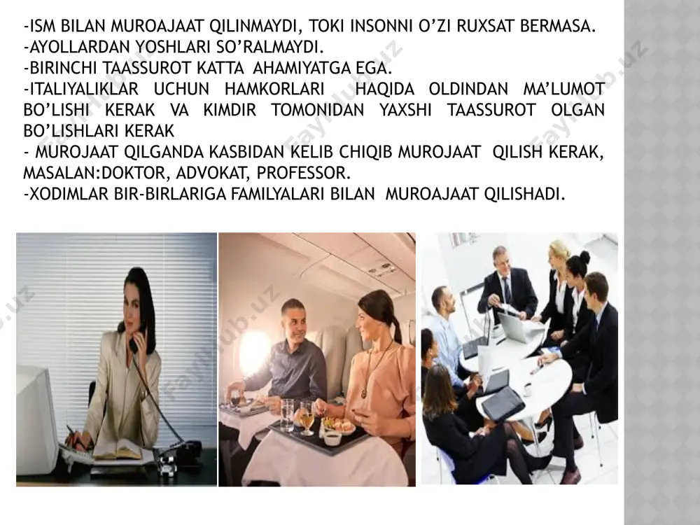italiya kasbiy etiketi - Page 5