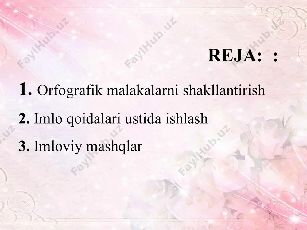grafiya qoidalari – savodxonligimiz asosi. toshkent. 1980 y. 4. jamolhonov h. hozirgi o`zbek adabiy tili. toshkent. 2005 y. 5. internet saytlari image1.jpeg /docprops/thumbnail.jpeg