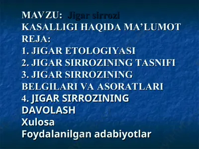 jigar sirrozi — PPT