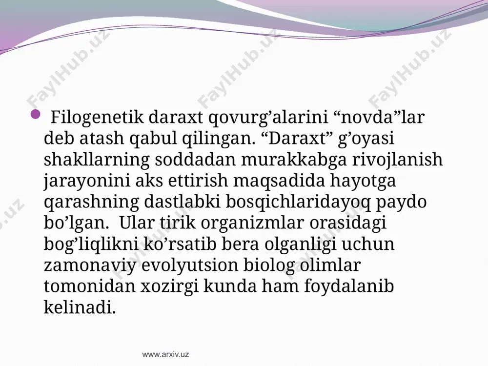filogenetik daraxt - Page 5