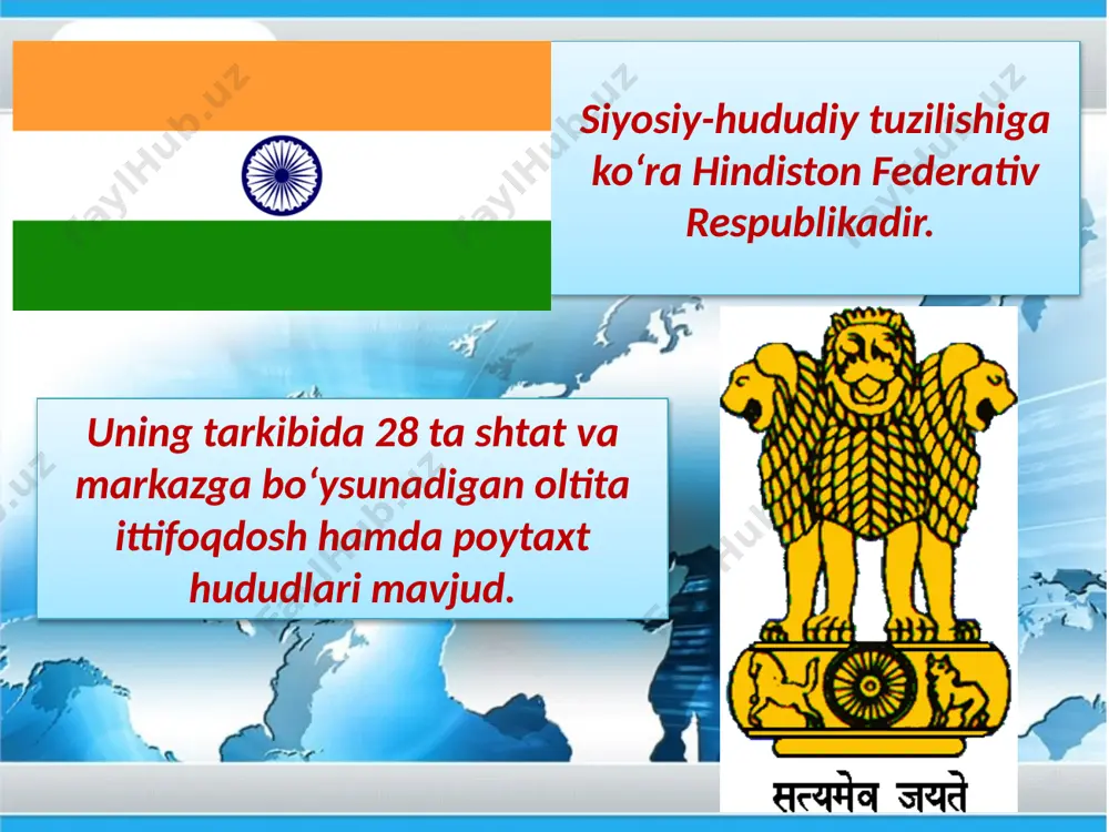 hindiston iqtisodiy-geografik tavsifi . 9 - sinf - Page 3