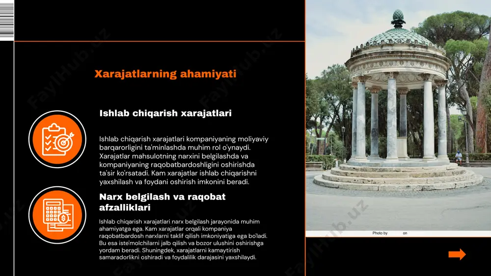 a, xarajatlarni qoplash va foyda olish imkoniyatini belgilaydi. xarajatlar va rentabellik o‘rtasidagi balansi muvaffaqiyatli biznes uchun muhim omil hisoblanadi. ushbu munosabatni tushunish, resurslarni samarali boshqarishga va raqobatbardosh ustunlikka erishishga yordam beradi. xulosa qilib aytganda, ishlab chiqarish xarajatlari va rentabellik o‘rtasidagi o‘zaro bog‘liqlikni tushunish har qanday tashkilot uchun zarurdir. photo by matthew tenbruggencate on unsplash xarajatlar tahlili va rentabellik ko'rsatkichlari xarajatlar tahlili xarajatlarni tahlil qilish - bu ishlab chiqarish jarayonida sarf-xarajatlarni aniqlash va baholash jarayonidir. bu jarayon orqali xarajatlarning asosiy turlarini - bevosita va bilvosita xarajatlarni aniqlash mumkin. xarajatlarni tahlil qilishda, masalan, "xarajatlar hisoboti" va "xarajatlarni taqsimlash" metodlari qo'llaniladi. rentabellik ko'rsatkichlari rentabellik ko'rsatkichlari, korxonaning moliyaviy samaradorligini o'lchash uchun ishlatiladi. ular ichida eng mashhur ko'rsatkichlardan biri - 'sof rentabellik', shuningdek, 'o'z kapitali rentabelligi' kabi ko'rsatkichlar ham mavjud. ushbu ko'rsatkichlar, korxonaning daromadlari va xarajatlari o'rtasidagi munosabatni tushunishga yordam beradi. photo by xhiliana on unsplash xarajatlar va rentabellikni oshirish strategiyalari xarajatlarni kamaytirish strategiyalari quyidagilarni …