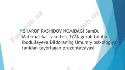 ijtimoiy psixologiya — PPTX