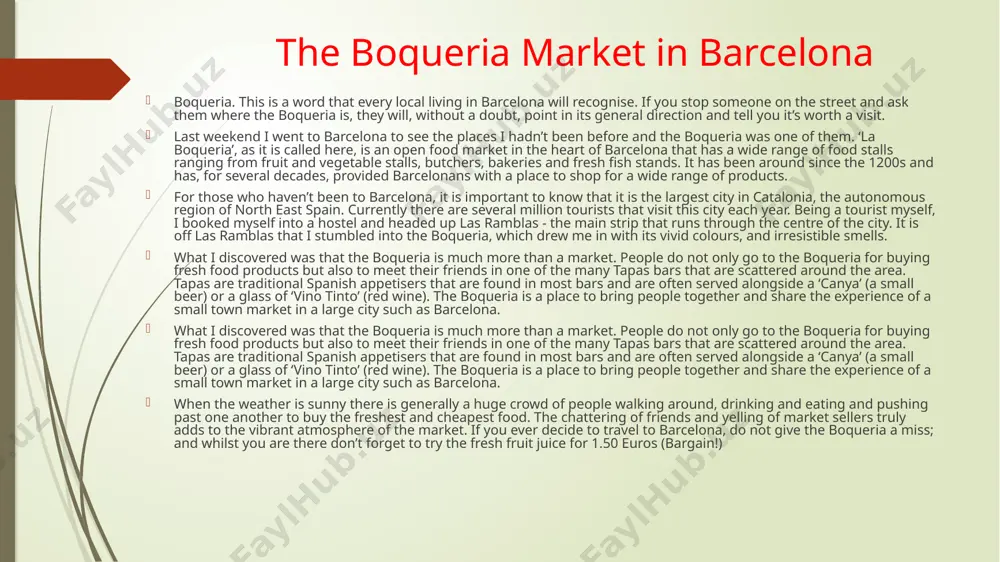boqueria market in barcelona - Page 5