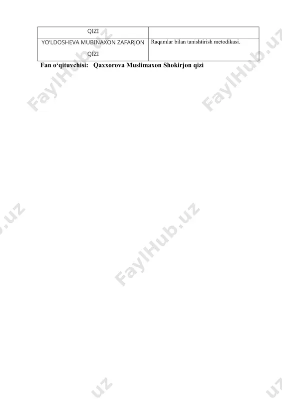 elementar matematik tasavvurlarni shakllantirish metodikasi - Page 5