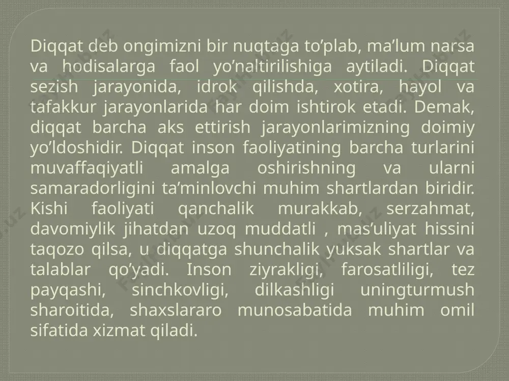 diqqat va uning nerv-fiziologik asoslari - Page 4