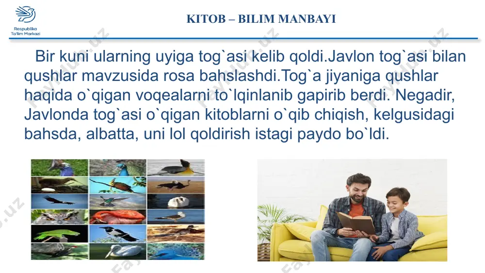 matn va lug`at ustida ishlash - Page 5