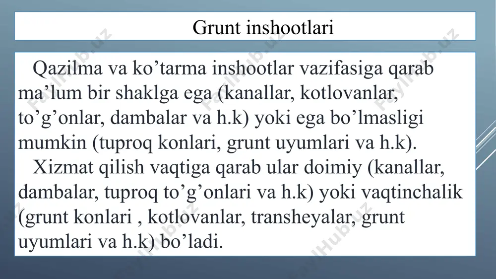 grunt to’g’onlarini gidromexanizatsiya usulida qurilishi afzalliklari - Page 4