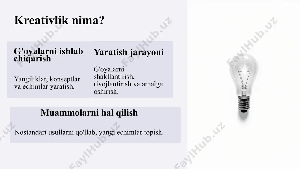 kreativ muhit: xususiyatlari va yaratilishi - Page 4