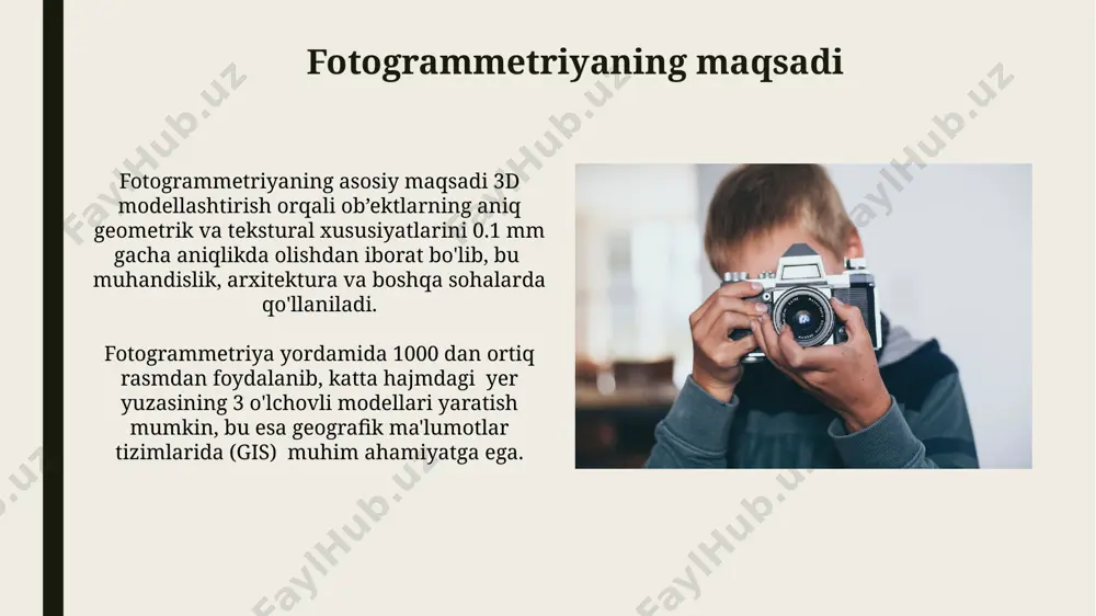 fotogrammetriya fanining maqsadi va vazifalari - Page 3