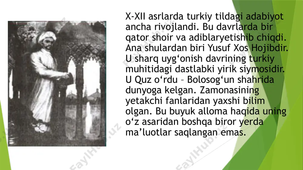 yusuf xos hojibning “qutadg‘u bilig” asari - Page 5