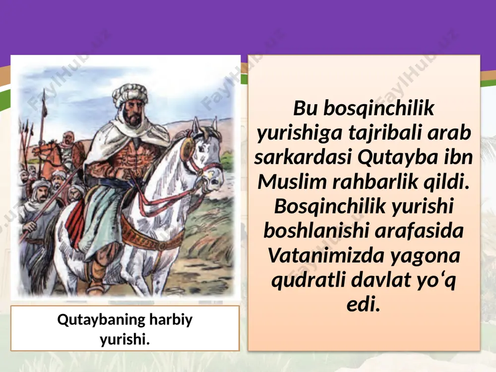 arablarga qarshi xalq ozodlik kurashi. 5 - sinf - Page 3