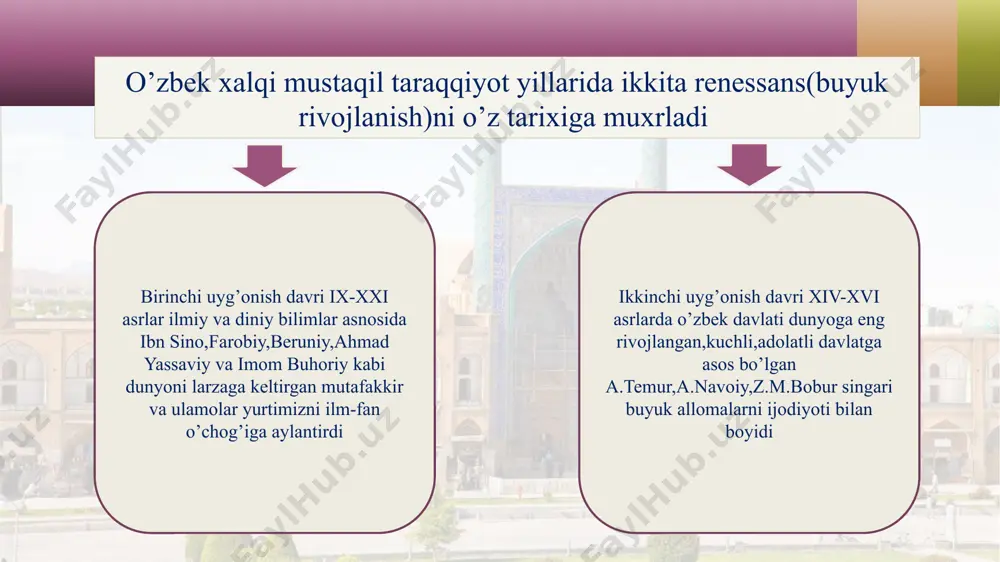madaniyat va san’at sohasining rivojlanishi - Page 3