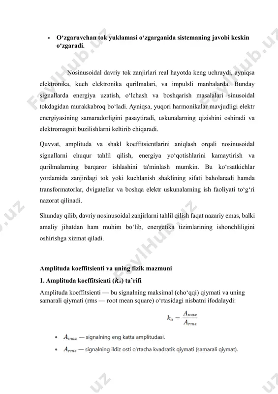nosinusoidal davriy toklarning tahlili - Page 5