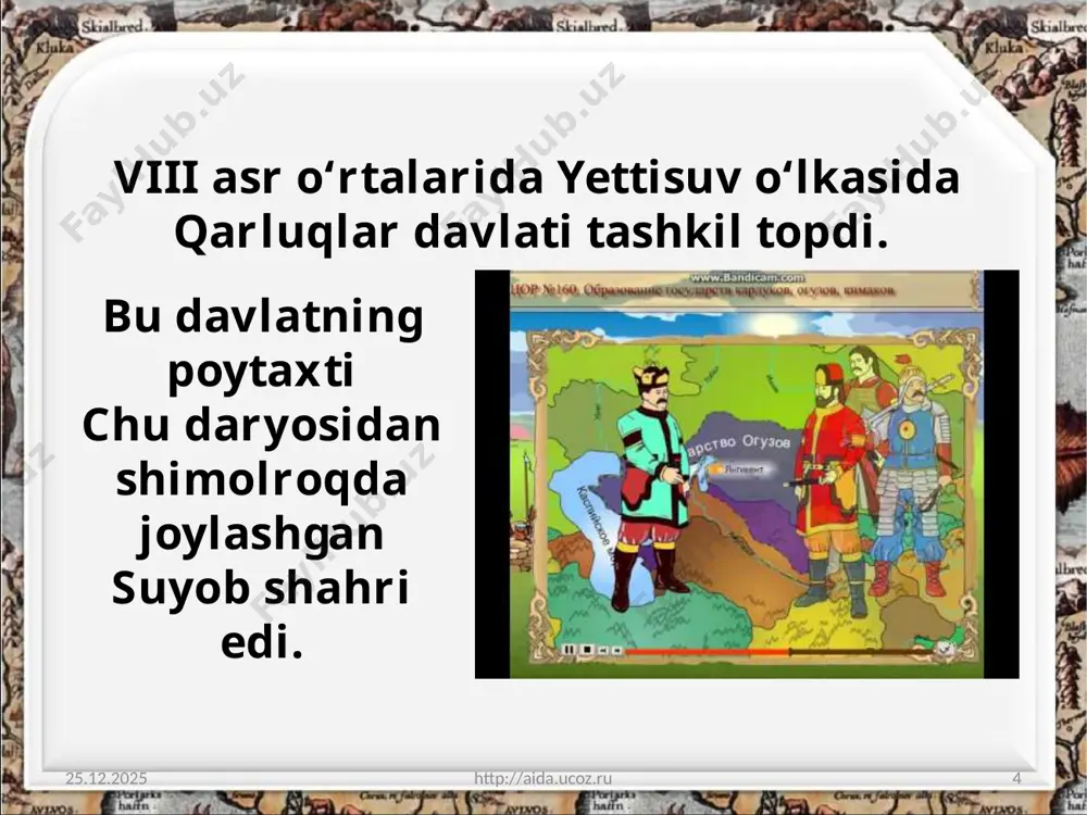 qarluqlar o‘g‘uzlar tohiriylar. 7 - sinf - Page 4