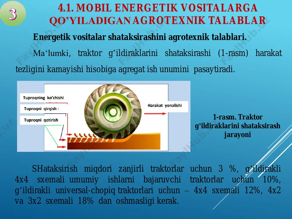 harakatlanuvchi (mobil) energiya vositalarining foydalanish xossalari - Page 4