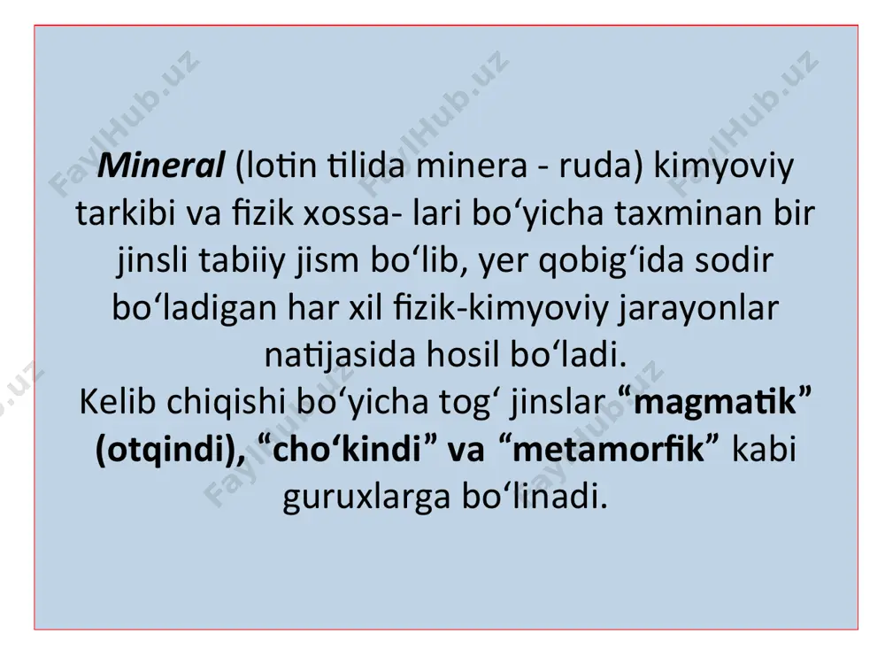 a temirbeton bardyur konstruksiyalari bilan birgalikda rst uz755-96 asosida tog‘ jinslaridan tayyorlanadigan bort elementlari ham joriy qilingan. ularning asosiy tavsiflari 3.1 - jadvalda keltirilgan. devor toshlari va bloklari ohaktoshlar, vulqon tufi va zichligi 2200 kg/m3 gacha bo‘lgan boshqa tog‘ jinslaridan tayyorlanadi. dastaki terish uchun mo‘ljallangan tosh bloklar gost 4001-84 binoan o‘lchami 490x240x188; 390x190x288; 390x190x188 mm, mexanizatsiyalashgan usulda terish uchun arralab olish yo‘li bilan hosil qilinadi. sindirib, donalab tayyorlangan toshlar deyarli kam ishlatiladi. devor toshlari va bloklarning ustki yuzasi manzara talablariga javob berishi kerak. beton va temirbeton bordyur konstruksiyalari bilan birgalikda rst uz755-96 asosida tog‘ jinslaridan tayyorlanadigan bort elementlari ham joriy qilingan. ularning asosiy tavsiflari 3.1 - jadvalda keltirilgan. devor toshlari va bloklari ohaktoshlar, vulqon tufi va zichligi 2200 kg/m3 gacha bo‘lgan boshqa tog‘ jinslaridan tayyorlanadi. dastaki terish uchun mo‘ljallangan tosh bloklar gost 4001-84 binoan o‘lchami 490x240x188; 390x190x288; 390x190x188 mm, mexanizatsiyalashgan usulda terish uchun arralab olish yo‘li bilan hosil qilinadi. sindirib, …