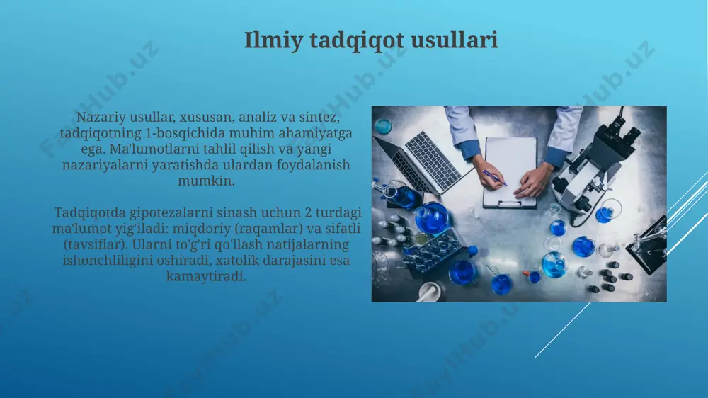 ilmiy tadqiqot metodlari va ularning xususiyatlari - Page 3