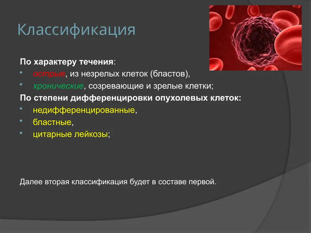 еская роль этого фактора остается неясной. клинические наблюдения также не дают оснований предполагать возможность контактной передачи л. это позволяет отрицать процесс эпидемиологии л. в плане закономерностей, свойственных инфекционным заболеваниям. этиология. теория ионизирующей радиации. ряд авторов указывают на причинную зависимость развития л. от воздействия рентгеновых лучей. имеются многочисленные случаи развития лейкоза у пострадавших от взрыва атомных бомб в хиросиме и нагасаки. в клинике наблюдаются больные злокачественными опухолями, у которых вслед за лучевой терапией развивается л. чаще это происходит не ранее чем через 2—3 года. однако патогенез радиационного лейкоза остается неясным. по н. а. краевскому, лучевое воздействие, приводящее всегда к депрессии кроветворения, служит предпосылкой для формирования процесса бурной пролиферации. в этом, по-видимому, и заключается сущность мутагенного действия лучевой радиации. при хронической гипопластической анемии у отдельных больных спустя несколько лет от начала заболевания происходит трансформация кроветворения по типу л. такое же явление наблюдалось у двух больных гипопластической анемией через 3—7 лет после спленэктомии. …