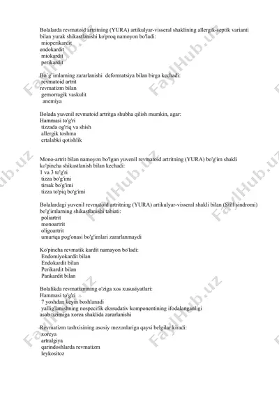 revmatoid artrit — DOCX