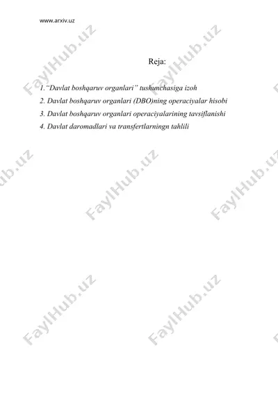 byudjеt-sоliq (fiskаl) sеktоri — DOC
