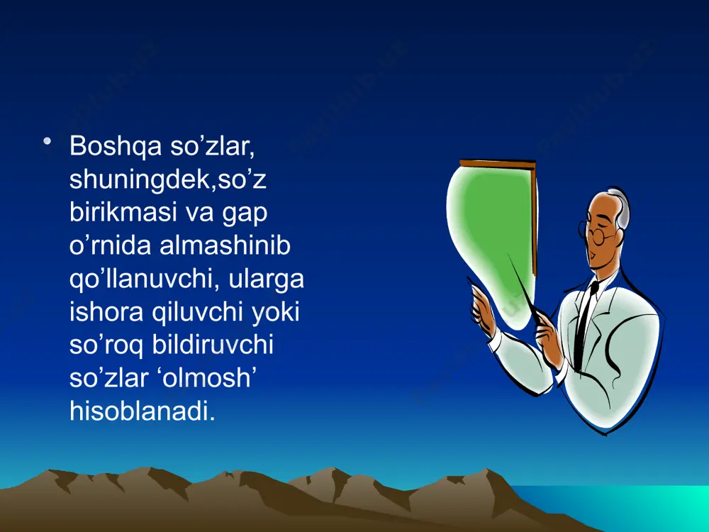 olmosh so’z turkumi va uning tasnifi - Page 4