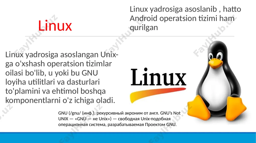 a sabitjanovna ish stoli - bu ishlashga tayyor kompyuterning monitor ekranidagi tasvir. rasmda windows 10 da ish stoli ko'rinishi ko'rsatilgan kichik rasmlar ish stoliga joylashtirilgan - piktogramma va yorliqlar. yorliq - mos keladigan ob'ektni tezda ishga tushirishni ta'minlovchi fayl yoki dasturga havola. yorliqlar pastki chap burchakda qiya strelka bo'lgan belgidir. piktogramma - piktogramma, foydalanuvchi grafik interfeysining elementi; monitorda qandaydir ob'ektni aniqlash uchun xizmat qiluvchi kichik tasvir: fayl, dastur va hokazo. belgini tanlash va faollashtirish tanlangan ob'ekt bilan bog'liq harakatni keltirib chiqaradi. ish stolida boshqarish paneli (vazifa paneli) mavjud. bu ish stolining pastki qismidagi bar. unda ishga tushirish tugmasi, qidiruv paneli, tezkor kirish dasturlari va soat, klaviatura ko'rsatkichi (ru va en), shuningdek qo'shimcha tugmachalarni o'z ichiga olgan bildirishnomalar maydoni mavjud. ishga tushirish tugmasi - undan dasturlarni ochish, windows-ni sozlash, fayllarni qidirish va internetni ko'rib chiqish buyruqlarini tanlash uchun foydalaning. ba'zi menyu elementlari yonida qo'shimcha belgilar mavjud. uchburchak - o'q bu element …