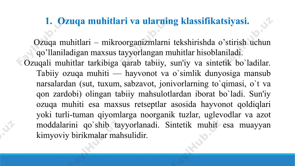 p. mirhamidova, a.h. vahobov, q. davranov, g.s. tursunboyeva mikrobiologiya va biotexnologiya asoslari, darslik. «ilm ziyo» toshkent - 2014 e’tiboringiz uchun rahmat diploma