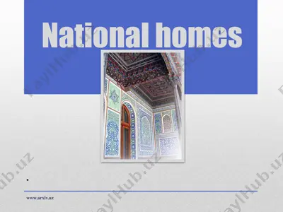 national homes — PPTX