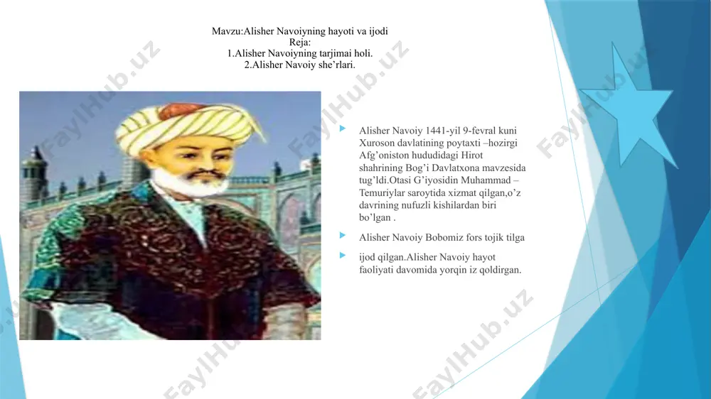 alisher navoiynin hayoti va ijodi - Page 2