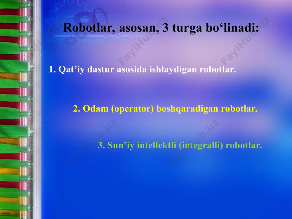 52-53-mavzu robotlarning atrof-muhit bilan o‘zaro aloqasi 5-sinf - Page 5
