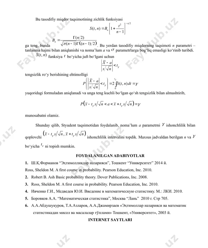 atics/mtdss/index.html http://www.ziyonet.uz http://earth.google.com www.natlib.uz www.mcce.ru www.lib.mexmat.ru oleobject3.bin image41.wmf oleobject56.bin image42.wmf oleobject57.bin image43.wmf oleobject58.bin image44.wmf oleobject59.bin image45.wmf oleobject60.bin image4.wmf image46.wmf oleobject61.bin image47.wmf oleobject62.bin image48.wmf oleobject63.bin image49.wmf oleobject64.bin image50.wmf oleobject65.bin oleobject4.bin image51.wmf oleobject66.bin oleobject67.bin image52.wmf oleobject68.bin image5.wmf oleobject5.bin oleobject6.bin oleobject7.bin image6.wmf oleobject8.bin oleobject9.bin oleobject10.bin oleobject11.bin oleobject12.bin oleobject13.bin image7.wmf oleobject14.bin image8.wmf oleobject15.bin image9.wmf oleobject16.bin image10.wmf oleobject17.bin image11.wmf oleobject18.bin oleobject19.bin image12.wmf oleobject20.bin oleobject21.bin oleobject22.bin image13.wmf oleobject23.bin image14.wmf oleobject24.bin image15.wmf oleobject25.bin image16.wmf oleobject26.bin image17.wmf oleobject27.bin image18.wmf image1.wmf oleobject28.bin oleobject29.bin image19.wmf oleobject30.bin image20.wmf oleobject31.bin image21.wmf oleobject32.bin image22.wmf oleobject33.bin oleobject1.bin image23.wmf oleobject34.bin image24.wmf oleobject35.bin image25.wmf oleobject36.bin image26.wmf oleobject37.bin oleobject38.bin image27.wmf image2.wmf oleobject39.bin image28.wmf oleobject40.bin image29.wmf oleobject41.bin image30.wmf oleobject42.bin image31.wmf oleobject43.bin oleobject44.bin oleobject2.bin image32.wmf oleobject45.bin oleobject46.bin image33.wmf oleobject47.bin image34.wmf oleobject48.bin image35.wmf oleobject49.bin image36.wmf image3.wmf oleobject50.bin image37.wmf oleobject51.bin oleobject52.bin image38.wmf oleobject53.bin image39.wmf oleobject54.bin image40.wmf oleobject55.bin x 2 2 (,)1 1 n n t stnb n - éù =+ êú - ëû ( ) (2) (1)(1)2 n n b nn …