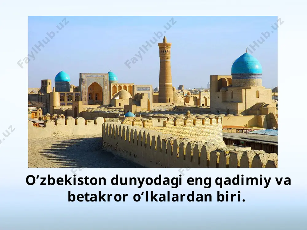 o‘zbekiston deya atalur 5 - sinf. vatan tuyg'usi - Page 3