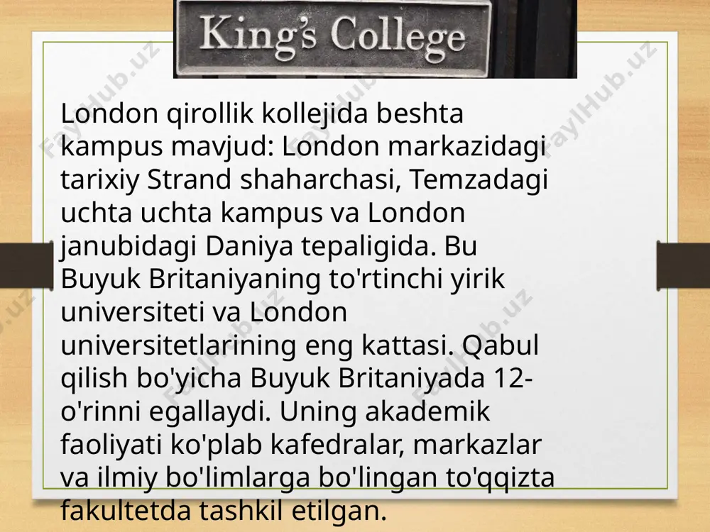 london qirollik kolleji - Page 5