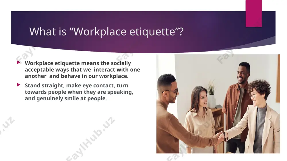 workplace etiquette and responsibility - Page 3