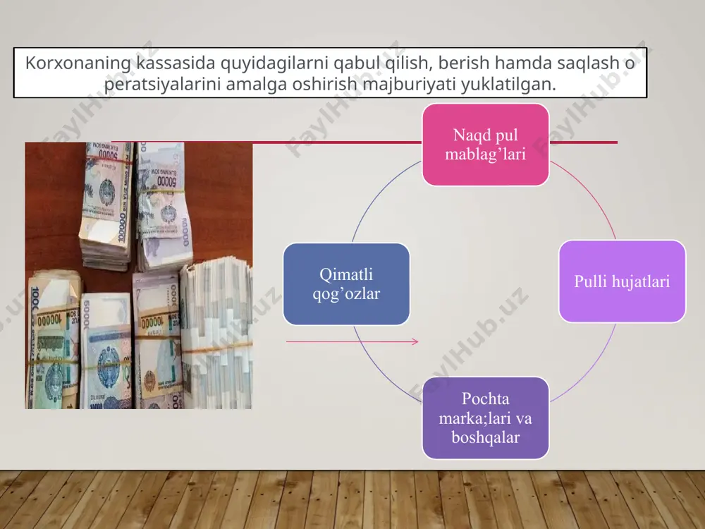 2-mavzu. pul mablag‘lari va hisob-kitoblar hisobi - Page 5