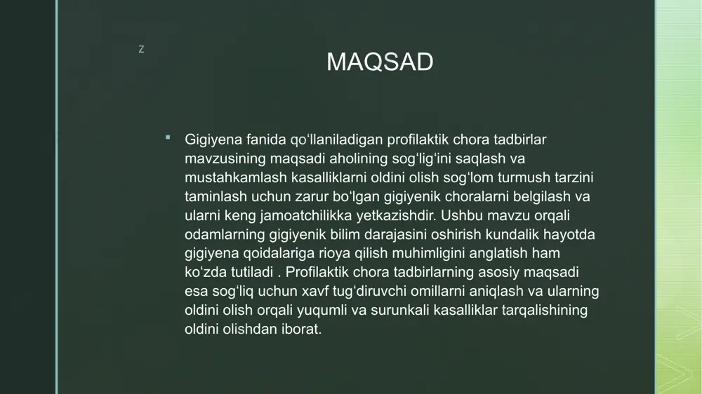 gigiyenada qo‘llaniladigan profilaktik chora tadbirlar - Page 4