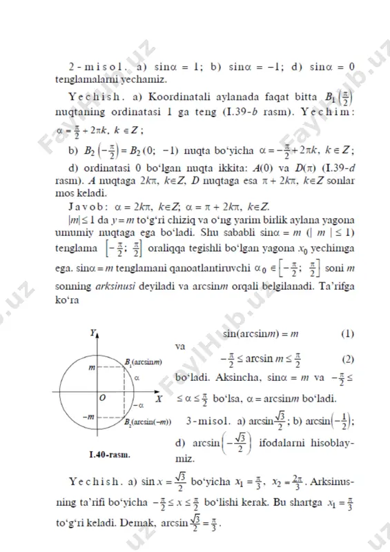 sodda trigonometrik tenglamalar - Page 3