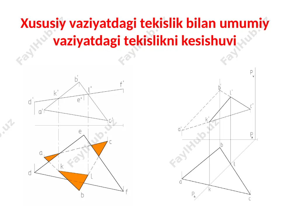 qlar hosil bo‘ladi,ya’ni: h1q=m1 va h1p=n1 bo‘ladi. m1 va n1 to‘g‘ri chiziqlarning kesishish nuqtasi e=m1n1q va p tekisliklarga umumiy bo‘lgan birinchi nuqtadir. image1.png image2.png image3.jpeg image4.jpeg image5.jpeg image6.jpeg image7.jpeg image8.jpeg image9.jpeg image10.jpeg image11.jpeg /docprops/thumbnail.jpeg