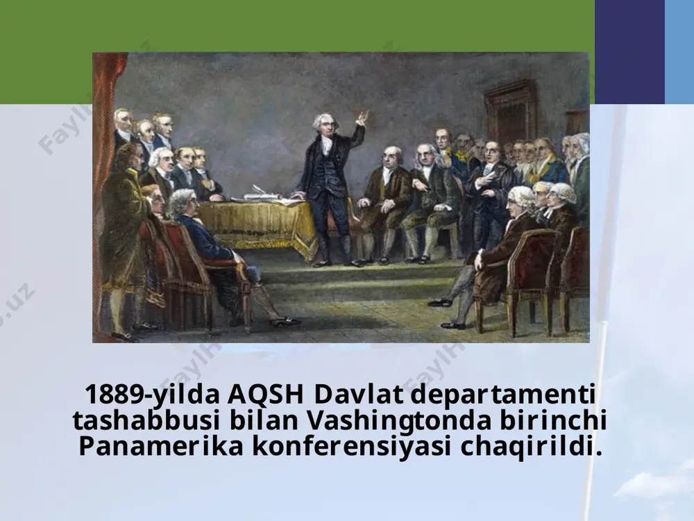 ermaniya, rossiya, yaponiya, fransiya va italiyaga ayni bir mazmunda nota yubordi. xey jon milton prezident v. vilson tashqi siyosatda o‘zining yaqin o‘tmishdoshlari qatori aqshning dunyoda eng qudratli ta’sirga ega bo‘lishi uchun kurashdi. v. vilson savol va topshiriqlar 1. aqsh tashqi siyosati mohiyatini izohlab bering. 2. „yo‘g‘on kaltak“, „dollar diplomatiyasi“, „monro doktrinasi“ iboralarining mazmunini tushuntirib bering. 3. panama kanali qurilishi qay tariqa amalga oshirildi? 4. „ochiq eshiklar va teng imkoniyatlar“ mazmuni haqida nimalarni bilib oldingiz? image2.jpg image3.png image4.jpeg image5.jpeg image6.jpeg image7.jpeg image8.jpeg image9.jpeg image10.jpeg image11.jpeg image12.jpeg image13.jpeg image14.jpeg image15.jpeg image16.jpeg image1.jpg /docprops/thumbnail.jpeg
