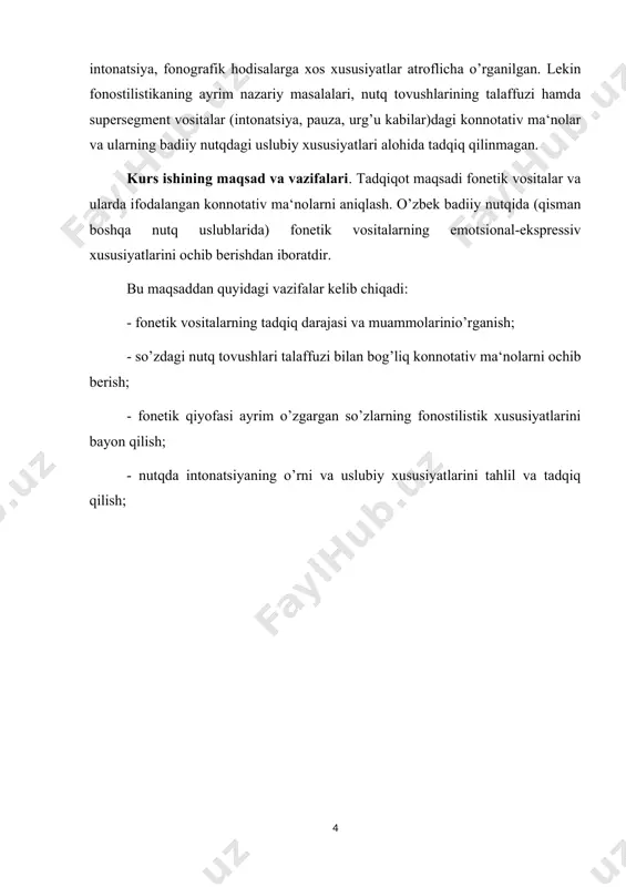 ot – ol, ol – oq, oq - osh, osh – ov, ov – oz, oz – on, on – or, or – os, os – och, och – og`, og` - ox; o`z – oz, oz – iz, iz – uz, uz – ez, davlat – savlat, adip – adib kabi. 2. tovushlarning joylashish tartibiga ko`ra farq qiladigan so`zlar. masalan: qo`y – yo`q (birinchi so`z tarkibidagi birinchi tovush ikkinchi so`zning oxirida qo`llanadi.) 3. biror tovushning ortiqligi bilan farq qiladigan so`zlar: o`lka – yo`lka, et-bet, sava – savat, tana – tashna, taxt – taxta, o`roq - so`roq kabi. demak, so`zlar tovushlardan tuziladi, ular bir, ikki, uch, to`rt va hokazo miqdordagi tovushlarning tartiblashishidan hosil bo`ladi. fonema so`z ma’nosini farqlash uchun xizmat qiladigan tovush turidir. masalan: bal - bel –bil –bol – bo`l so`zlari tarkibidagi a, e(e), i, o, o` tovushlari so`z ma’nolarini belgilash (ajratish) ga xizmat qiluvchi fonemalardir: bor, dor, zor, …