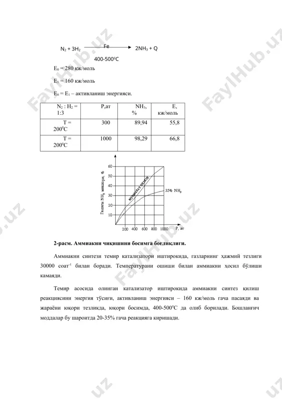 каталитик жараёнларни саноатда тутган урни ва вазифалари - Page 5