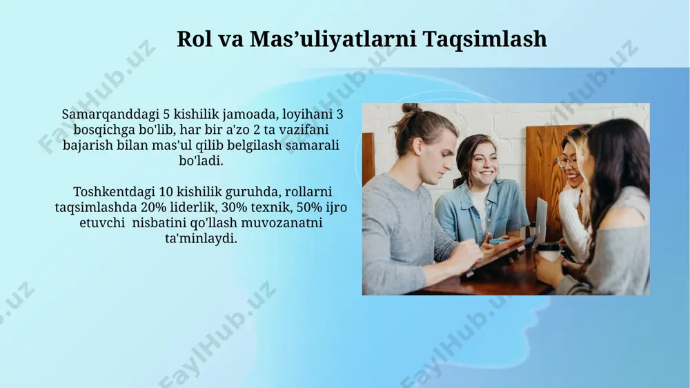 guruhni tashkil etish yoki yig'ish bosqichi - Page 3