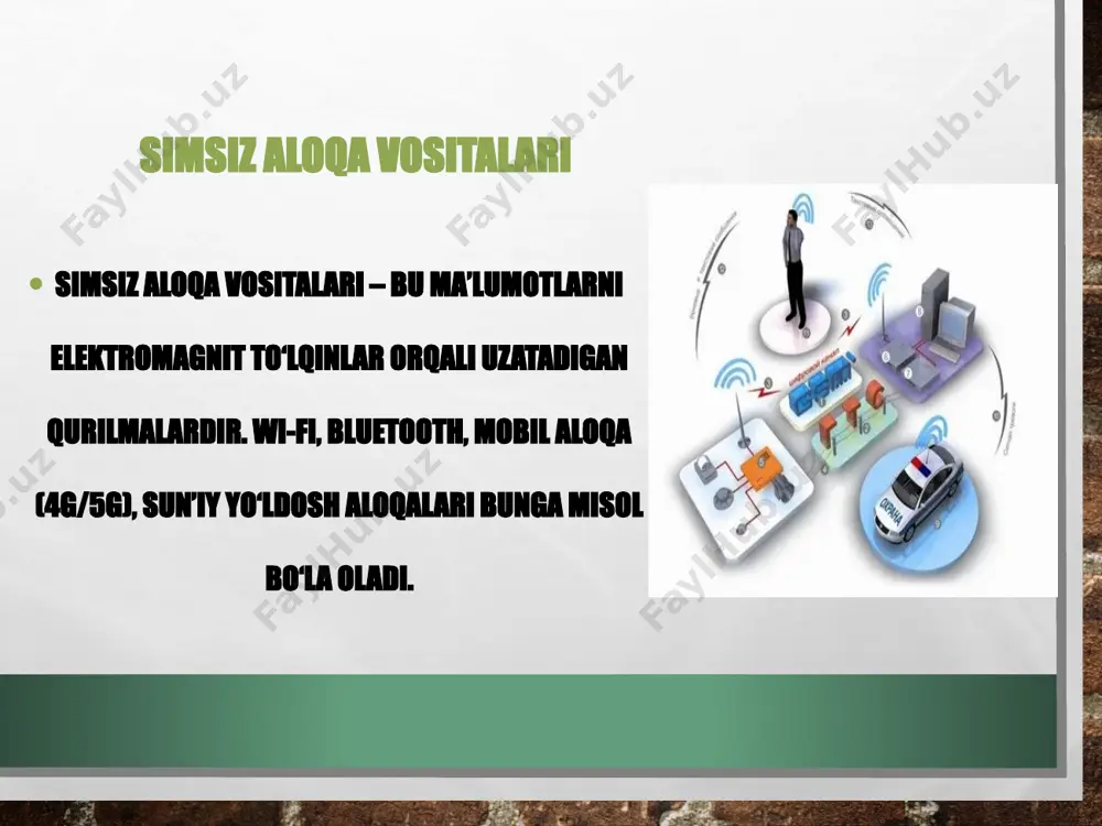 simli va simsiz aloqa vositalari - Page 4
