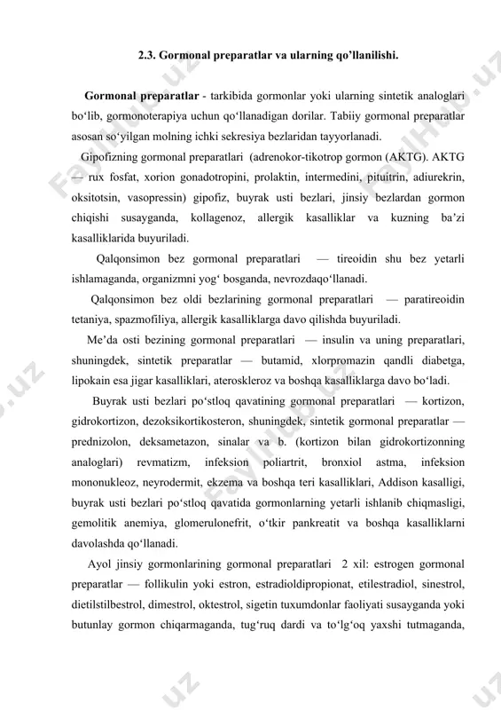 nning yetishmasligi natijasida vujudga keladigan kasallikning nomi yoki kimyoviy belgilar bilan nomlanadilar. vitaminlarning zamonaviy tasnifi tugallanmagan: u fizik-kimyoviy xususiyatlar (xususan eruvchanligi), kimyoviy tabiati va harf bilan belgilanishiga asoslangan. vitaminlar fizik, kimyoviy tuzilishi va eruvchanligiga qarab jihatidan ikki guruhga bo'linadi: 1. suvda eriydagan vitaminlar: vitamin b majmuasi, c, vitamin p va boshqalar. 2. yog'da eriydagan vitaminlar: vitamin a, d, e, k yog‘da eruvchan vitaminlar: 1. vitamin a, antikseroftalmik retinol. 2. vitamin d, antiraxitik kalsiferol. 3. vitamin e, antisteril, ko‘payish vitamini, tokoferollar. 4. vitamin k, antigemorragik, naftaxinon. suvda eruvchan vitaminlar: 1. vitamin b1, antinevrit, tiamin. 2. vitamin b2, o‘sish vitamini, riboflavin. 3. vitamin b6, antidermatit, adermin, piridoksin. 4. vitamin b12, antianemik, kobalamin. 5. vitamin pp, antipellagrik, niatsin, nikotinamid. 6. vitamin b5, antianemik, folat kislota. 7. vitamin b3, antidermatit, pantotenat kislota. 8. vitamin n, antiseborrey, bakteriyalar, achitqi o‘sish omili, biotin. 9. vitamin c, kapillyarlarni mustahkamlovchi, askorbin kislota. shuningdek, ba’zilari organizmda ma’lum miqdorda sintezlanadigan …