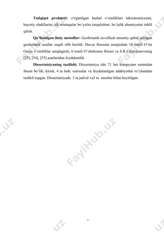 ning yuqoriligi, ob-havoning mavsumiy o’zgarishi subtropik xususiyatlarga yaqindir. g’allaorol atrofida (22 iyun, ya’ni eng uzoq kun) quyosh ufqdan 74 c0 balandda turadi. buning natijasida quyosh yoritadigan davr ham birmuncha uzoq bo’ladi. sangzor vodiysi iqlim sharoitining shakillanishida havo omillarining harakati ham muhim rol o’ynaydi.yoz fasillari hudud kuchli, tez isiydi va bu yerda mahalliy kontenintal tropik havo tarkib topadi. havoning tobora qizib borishi tufayli hududda termik depressiya vujudga keladi. natijada, bu yerga shimoldan va g’arbdan havo massalarini o’ziga tortib oladi. ammo, bu havo massalari sangzor daryosi havzasi havo haroratini kuchli o’zgartira olmaydi. chunki kelgan havo massalari qizigan yer yuzi tasirida tez isiydi, nisbiy namligi kamayadi, kondensatsiya jarayonlari qiyinlashadi. shuning uchun vodiyning etak, ya’ni tekislik qismida (g’allaorol botig’i) bulutsiz, yog’insiz ob-havo vujudga keladi. harorat ham birmuncha pasayib, oldingiga nisbatan 3-5 c0 dan 10 c0 gacha tushib ketadi. bu jarayon sangzor daryosi havzasining tog’li qismlarida birmuncha namgarchilik bilan kechishi mumkin. sangzor vodiysining d.s 1300 …